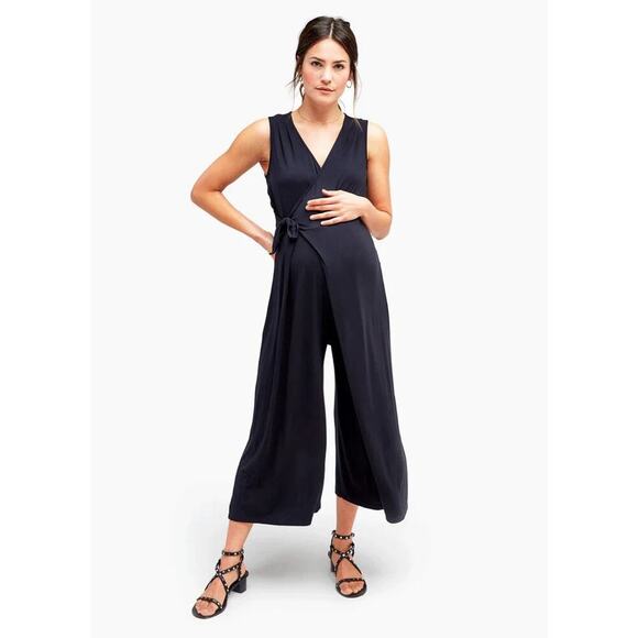 NOM Maternity Francesca Jumpsuit size Large - Picture 1 of 7
